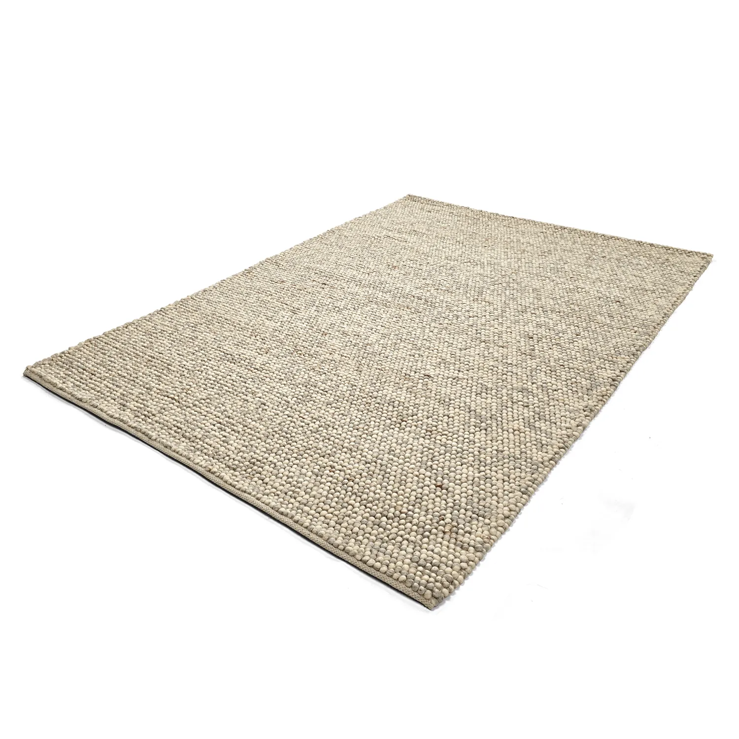 Wollteppich - Avafors Wool Bubble (grau/beige)