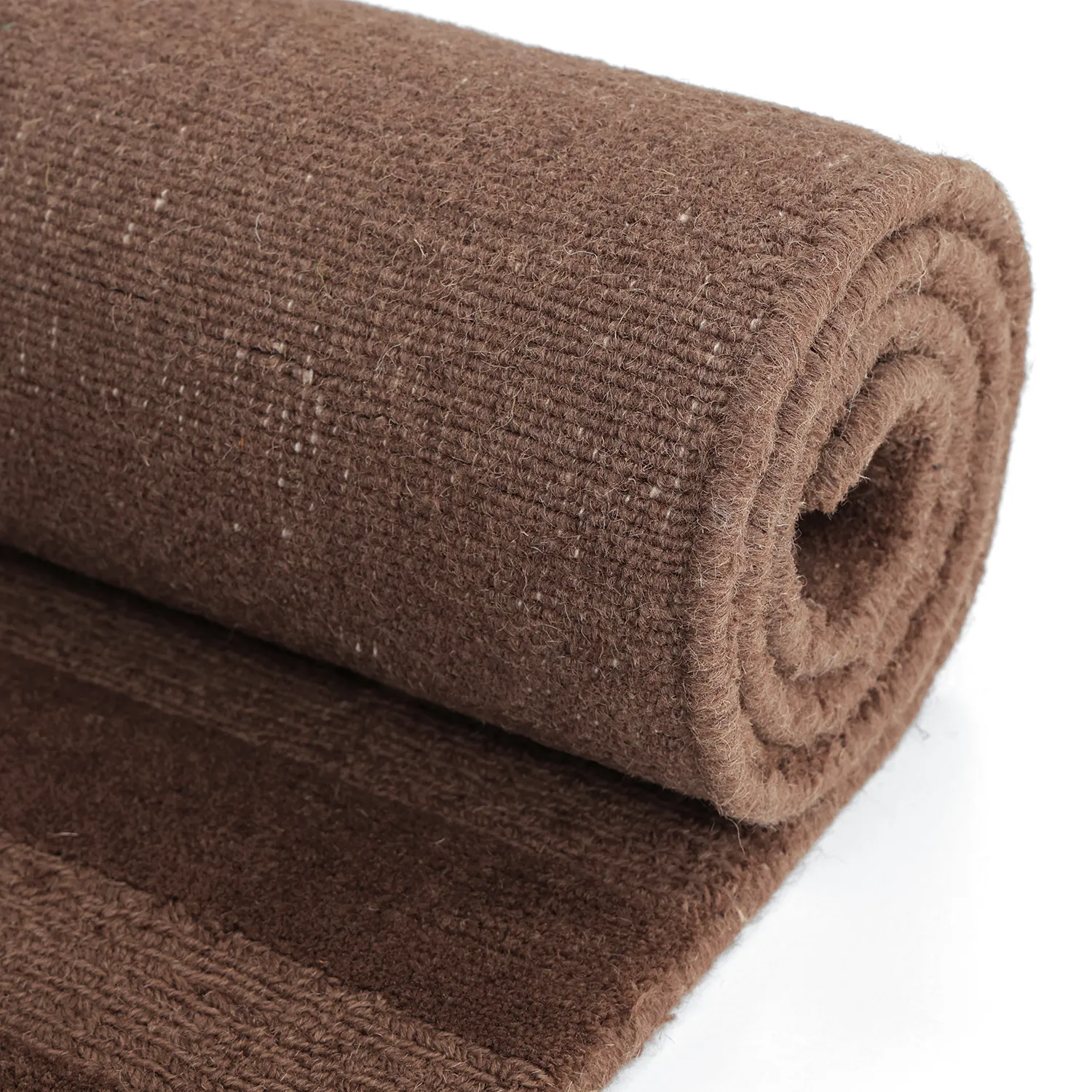 Wollteppich - Brenta Handloom Wool Premium (braun)