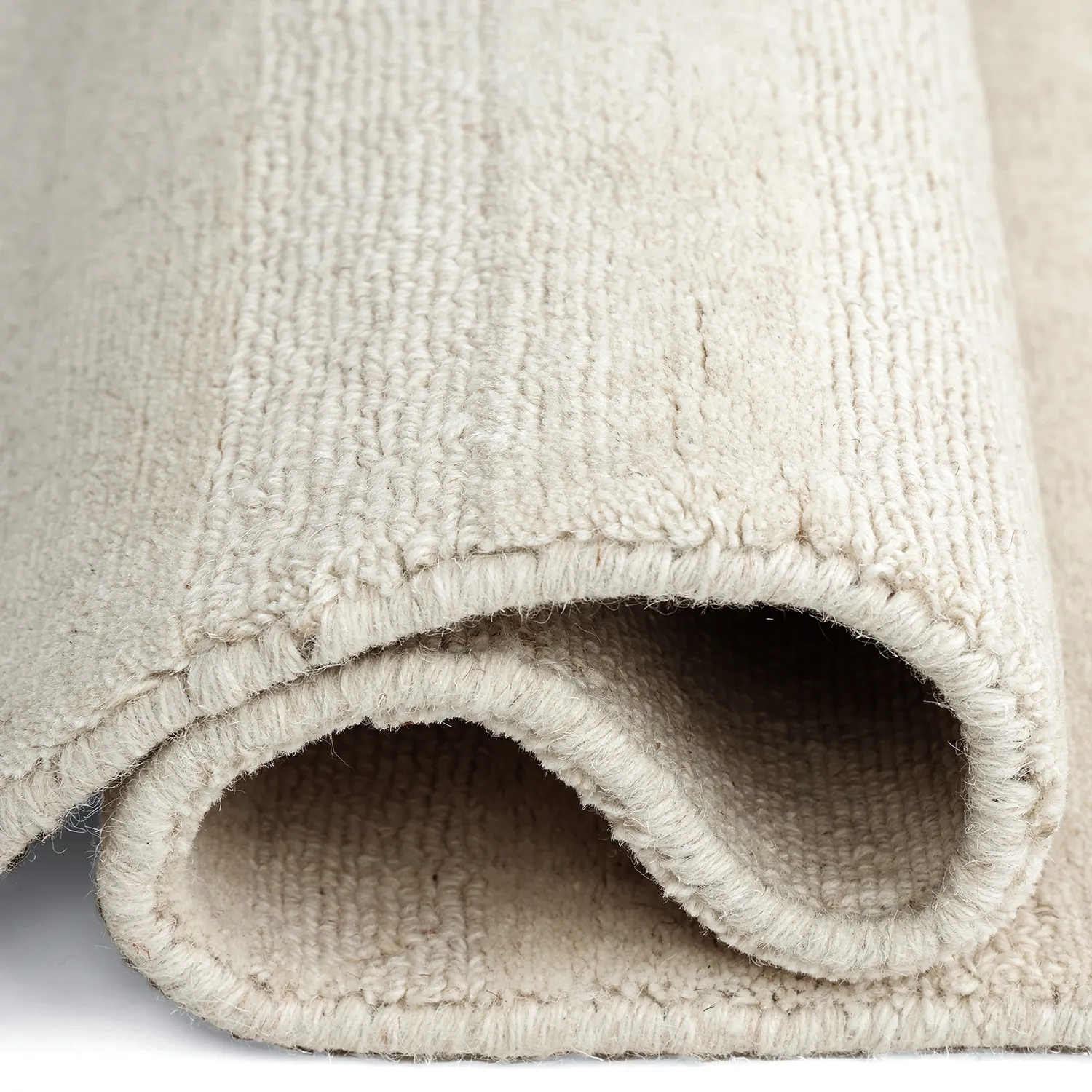 Wollteppich - Brenta Handloom Wool Premium (creme)