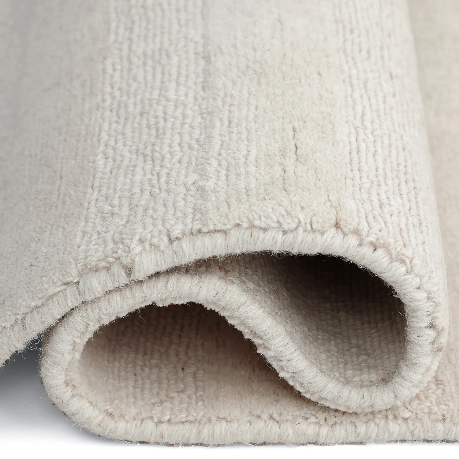 Wollteppich - Brenta Handloom Wool Premium (creme)