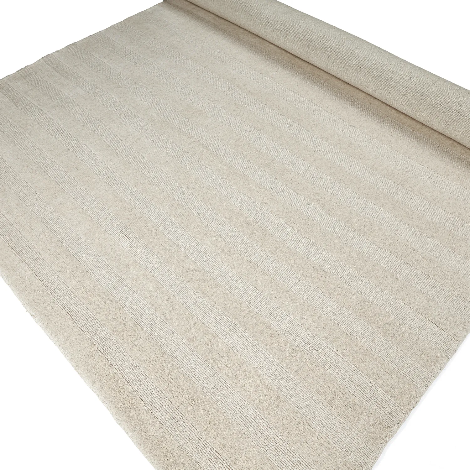 Wollteppich - Brenta Handloom Wool Premium (creme)