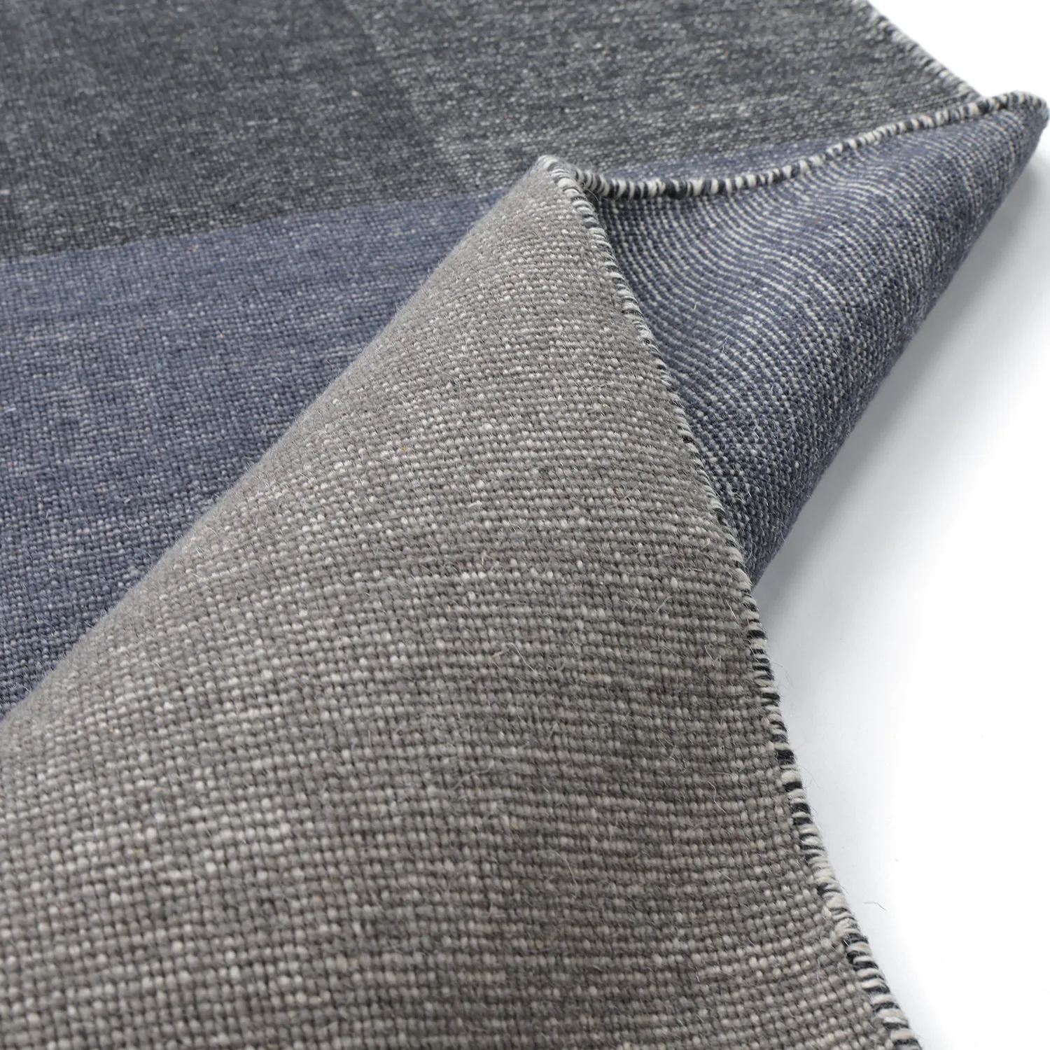 Wollteppich - Chaves (blau/grau/weiß)