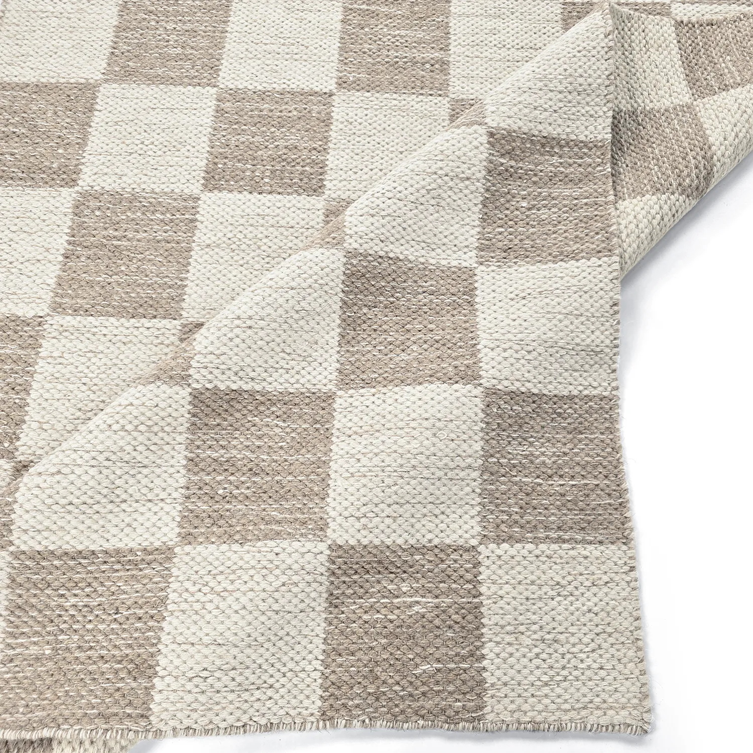Wollteppich - Dundee (beige/weiß)