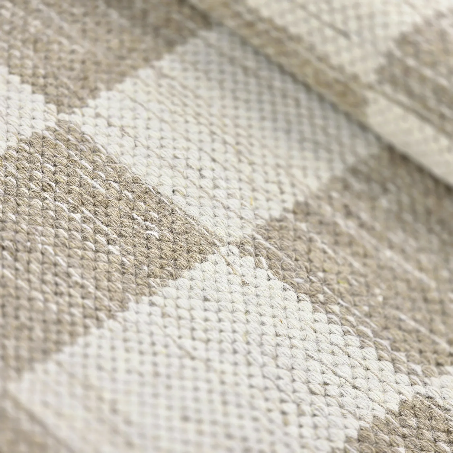 Wollteppich - Dundee (beige/weiß)