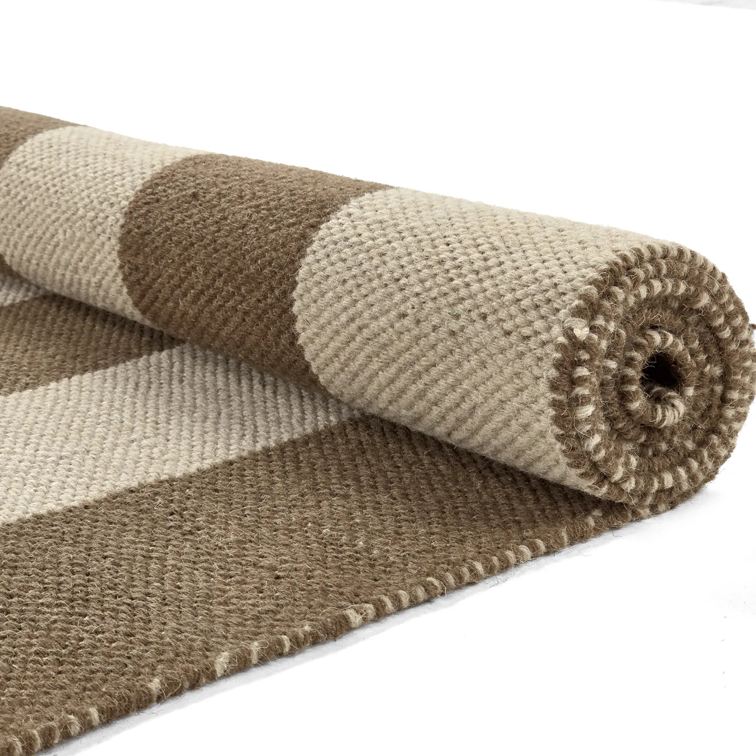 Wollteppich - Garine (braun/beige)