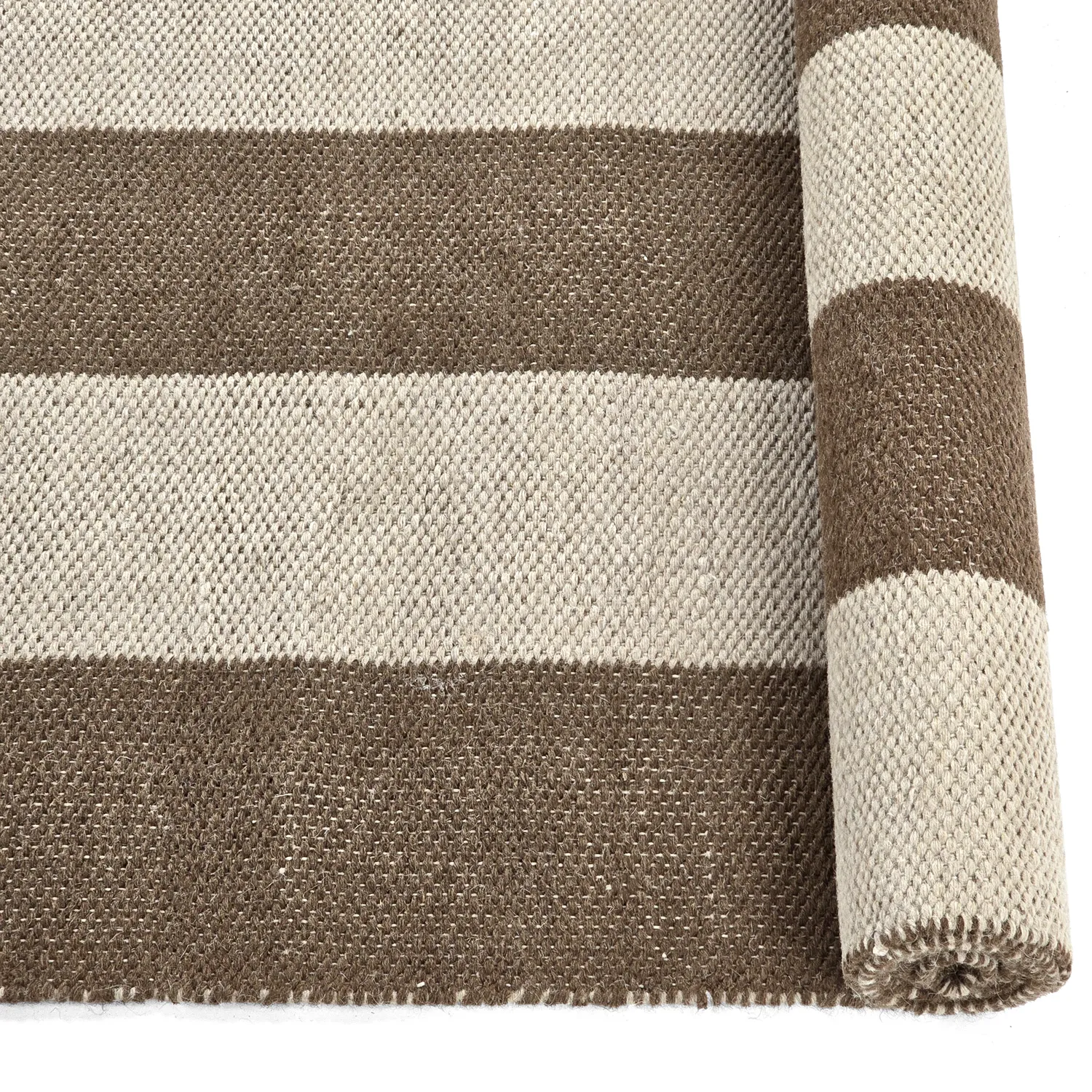 Wollteppich - Garine (braun/beige)