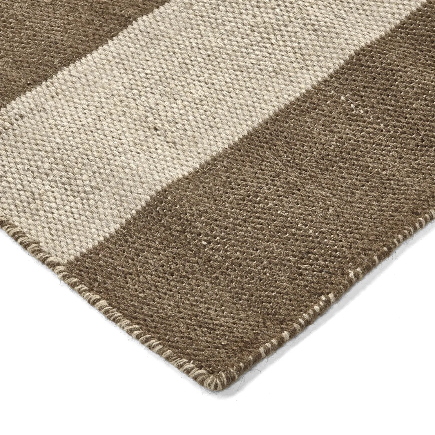 Wollteppich - Garine (braun/beige)