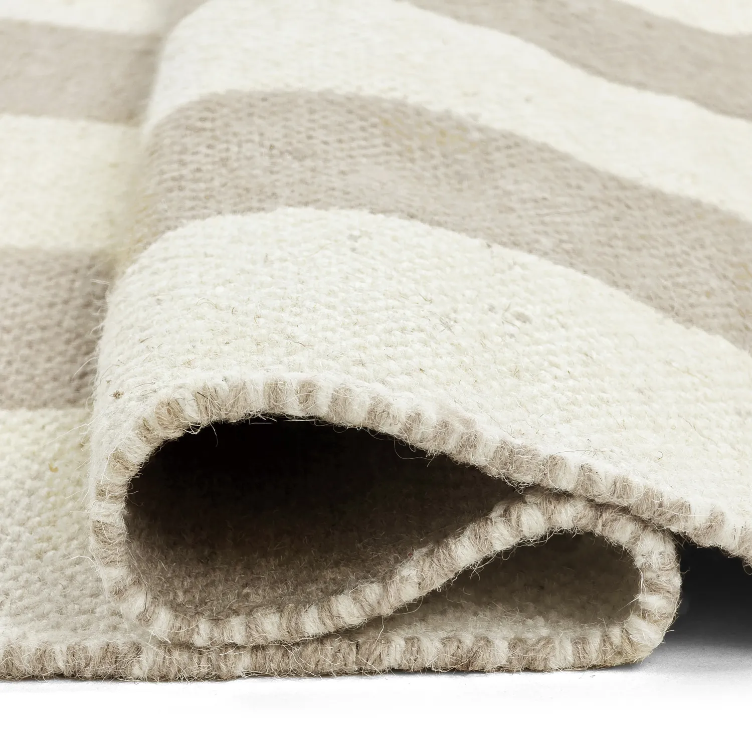 Wollteppich - Garine (cremefarben/beige)
