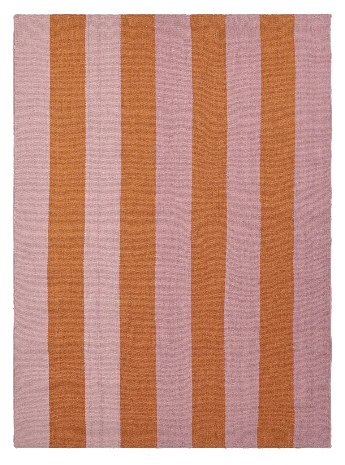 Wollteppich - Garine (orange/rosa)