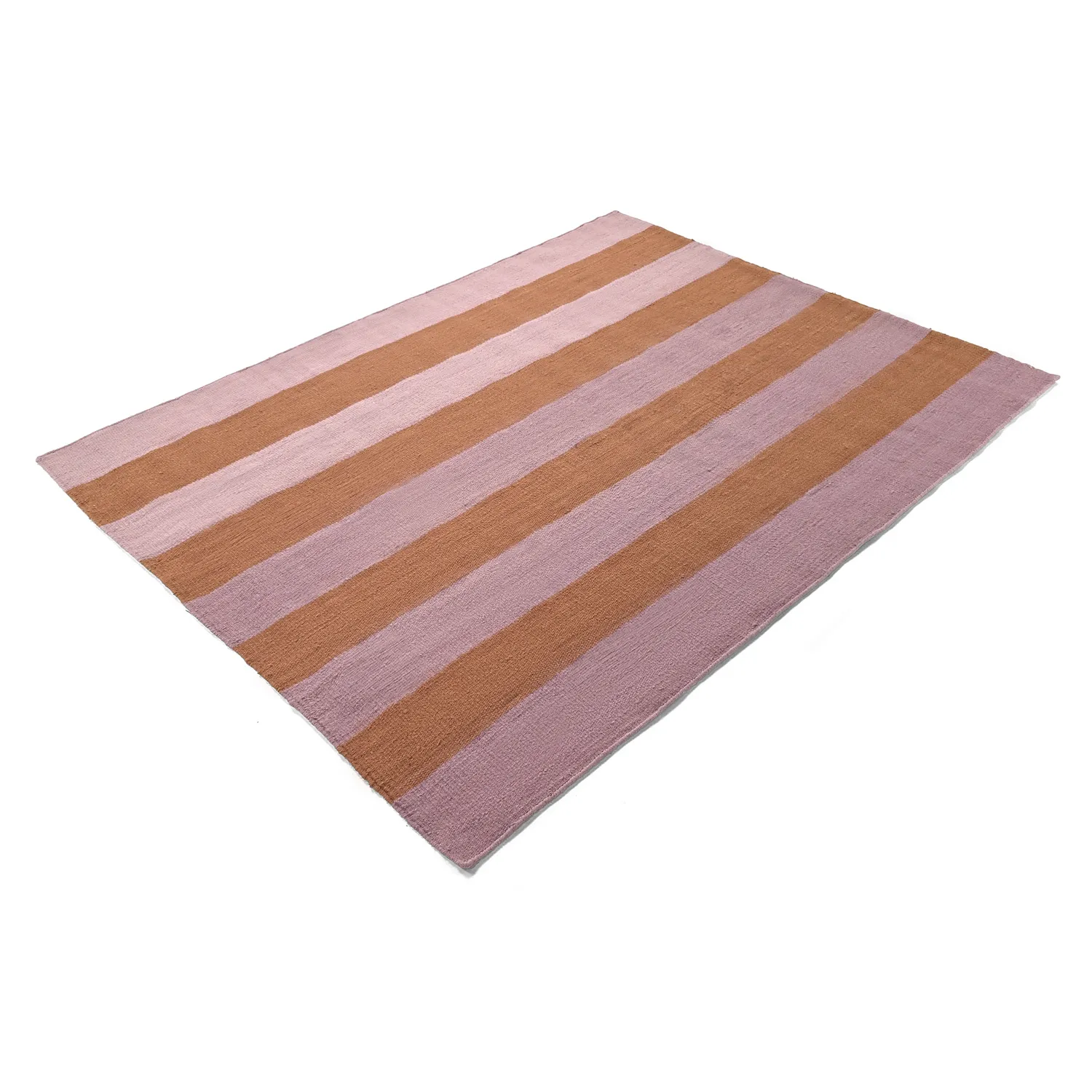 Wollteppich - Garine (orange/rosa)