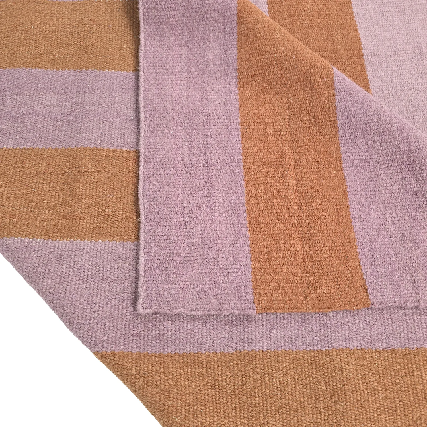 Wollteppich - Garine (orange/rosa)
