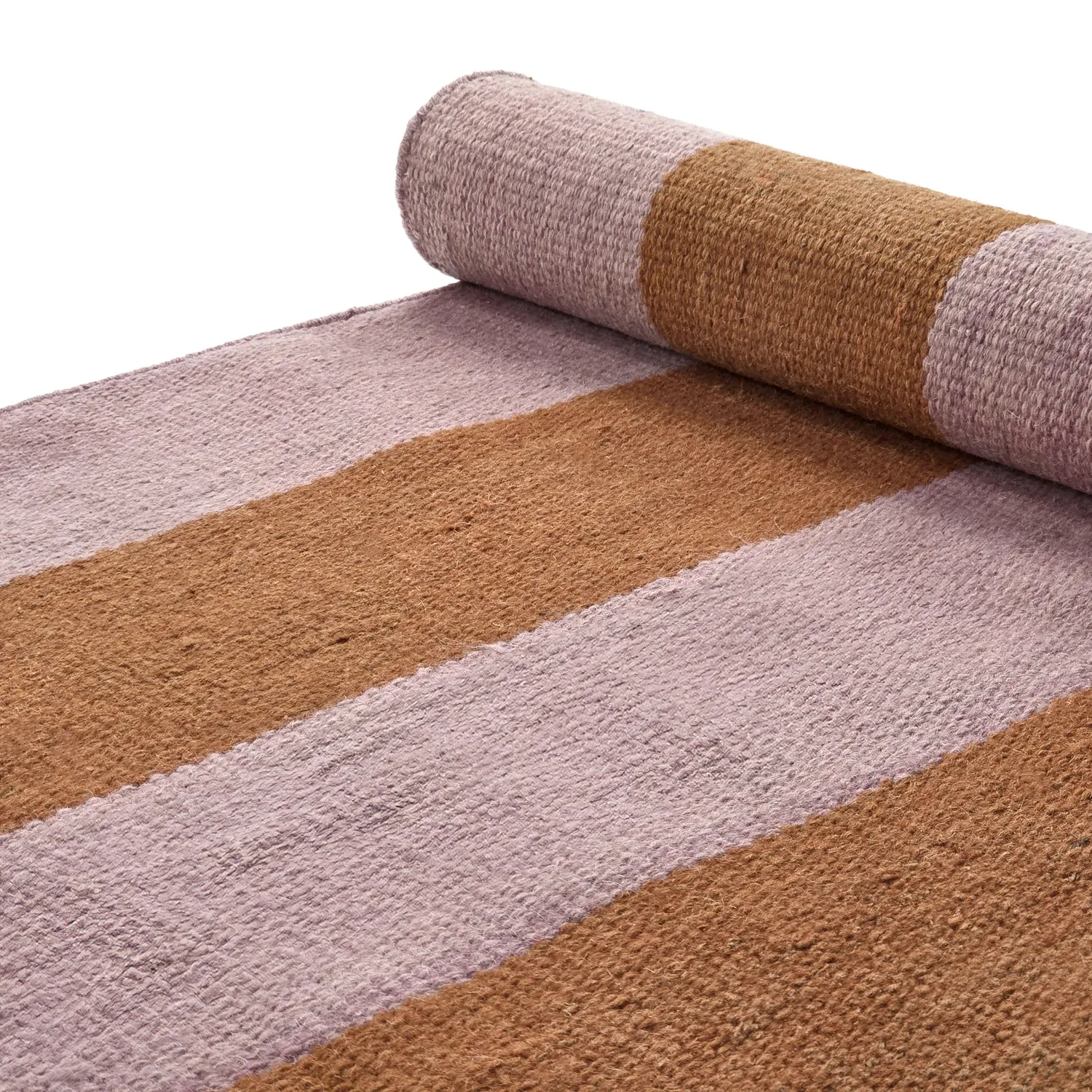 Wollteppich - Garine (orange/rosa)