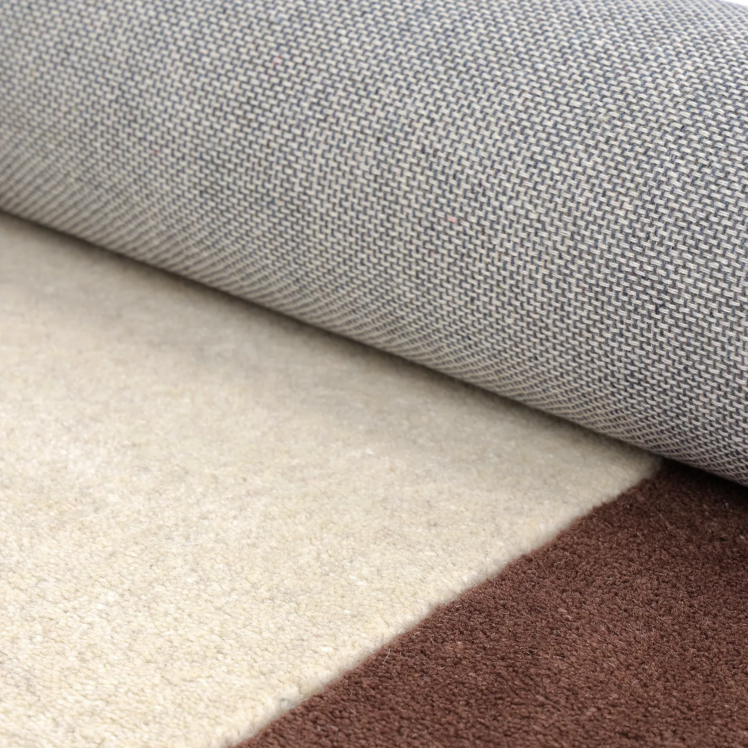 Wollteppich - Gaya Hand Tufted Wool Premium (creme/braun)