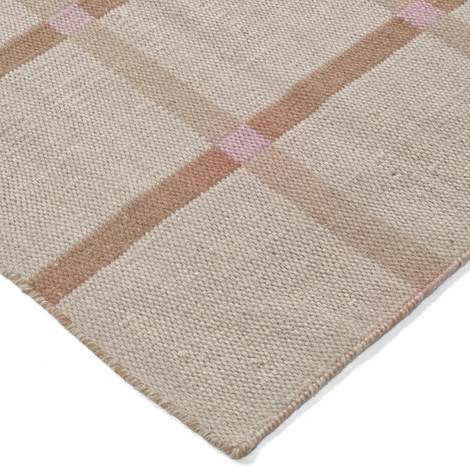 Wollteppich - Gingham (no. 2)