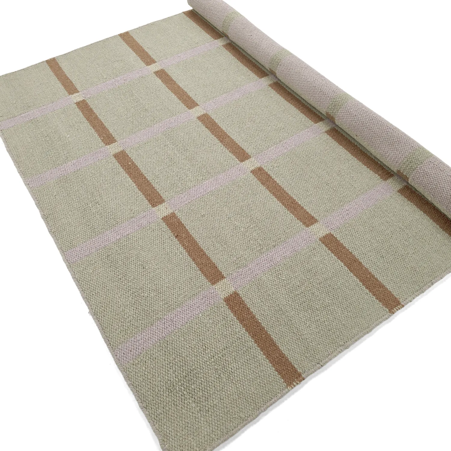 Wollteppich - Gingham (no. 4)