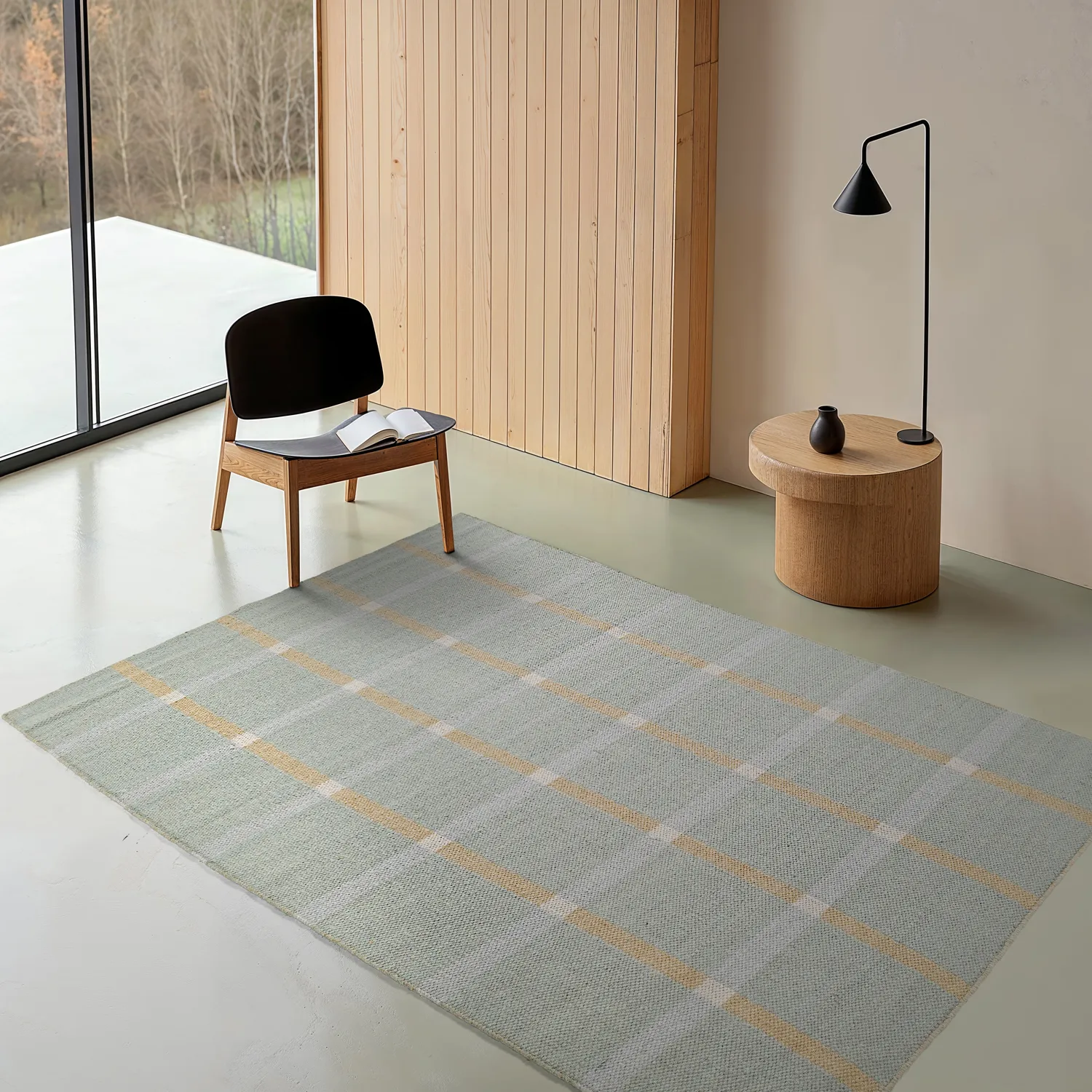 Wollteppich - Gingham (no. 6)