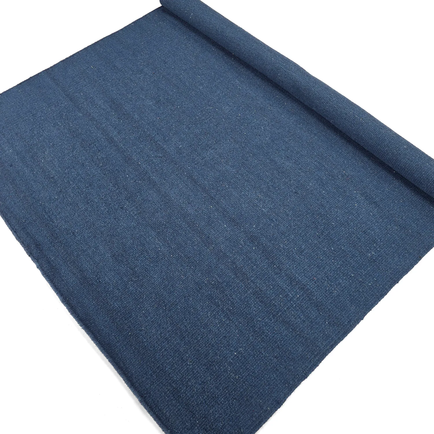 Wollteppich - Hamilton (marineblau)