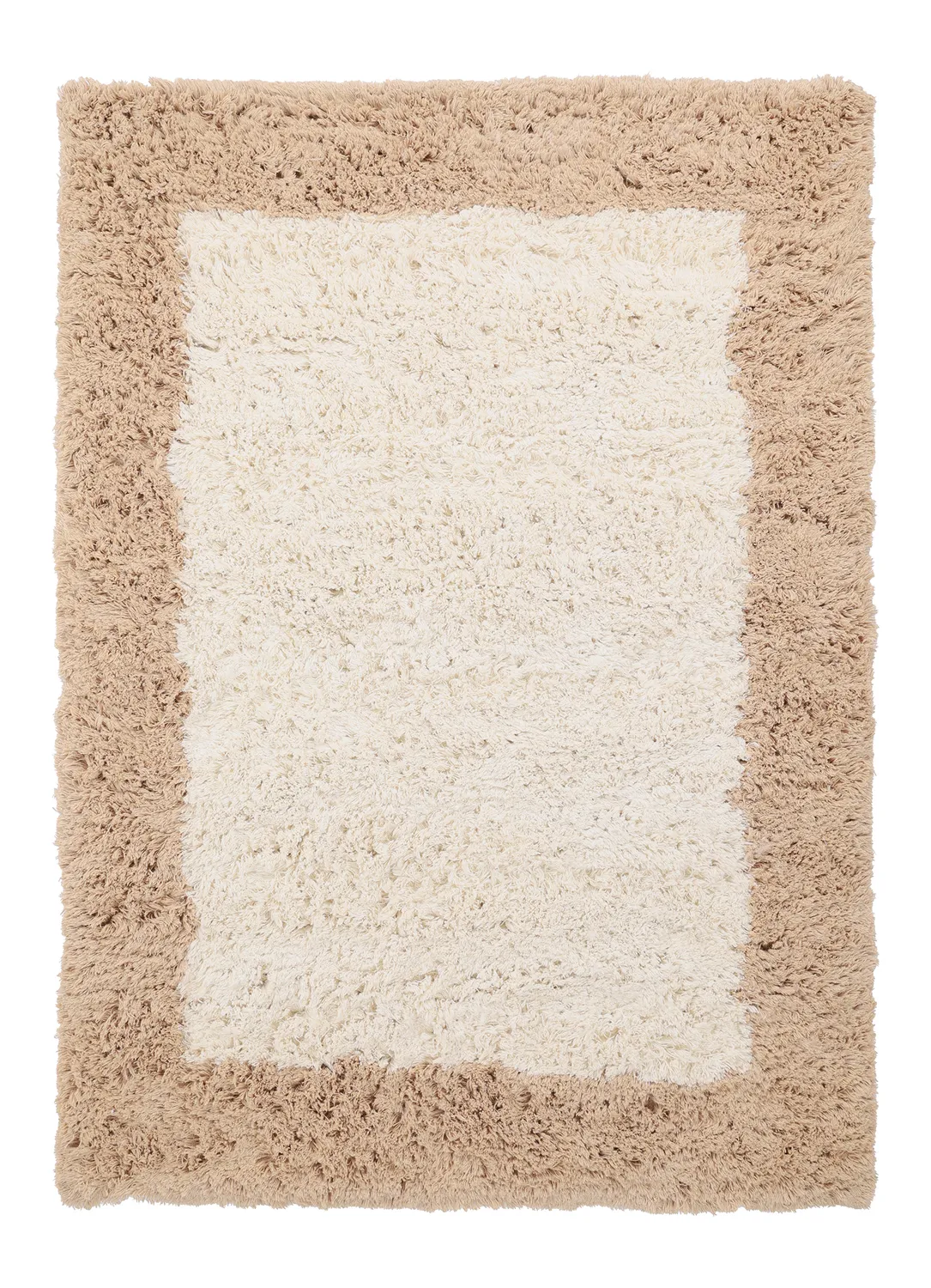 Wollteppich - Khenifra Handknot Wool Premium (creme/beige)
