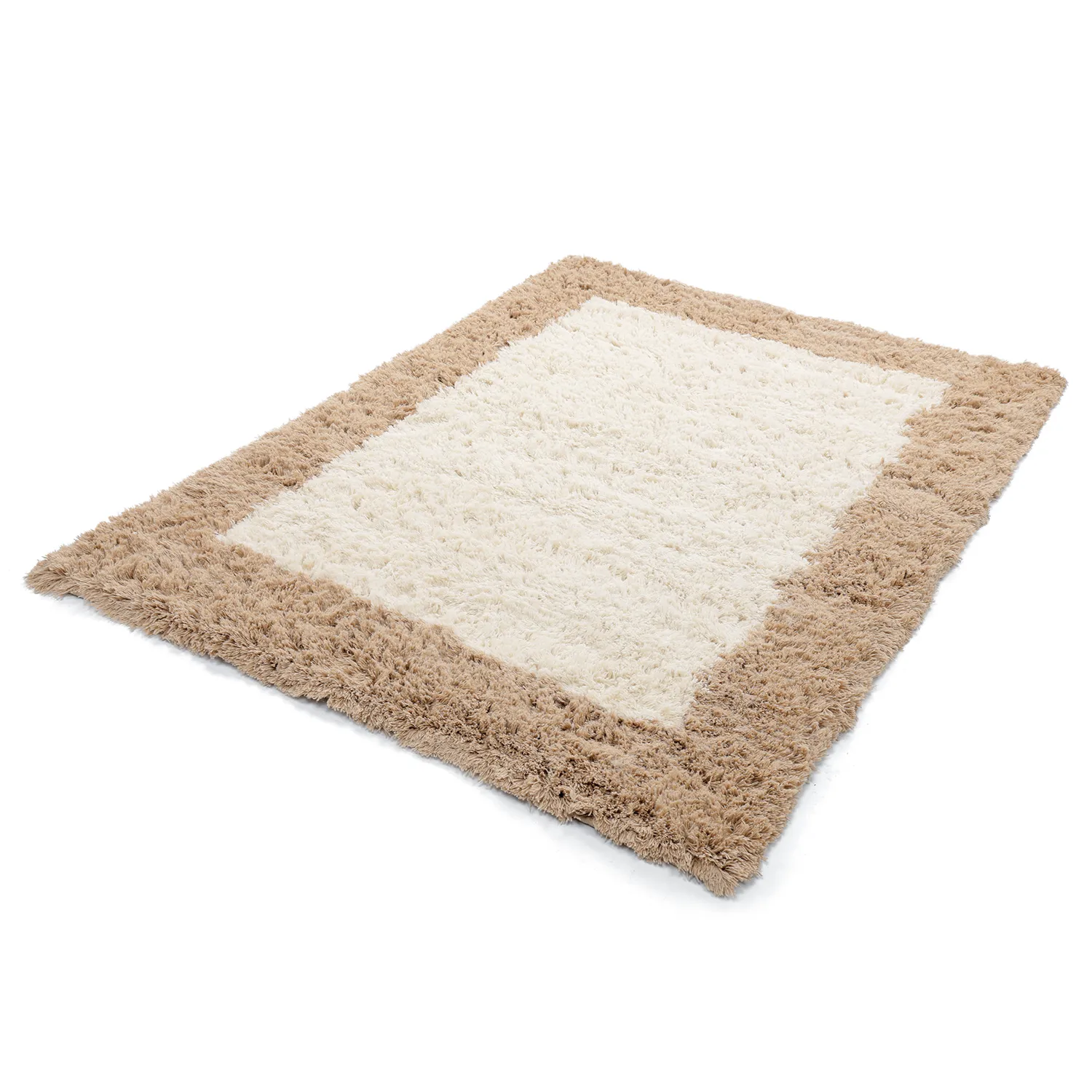 Wollteppich - Khenifra Handknot Wool Premium (creme/beige)