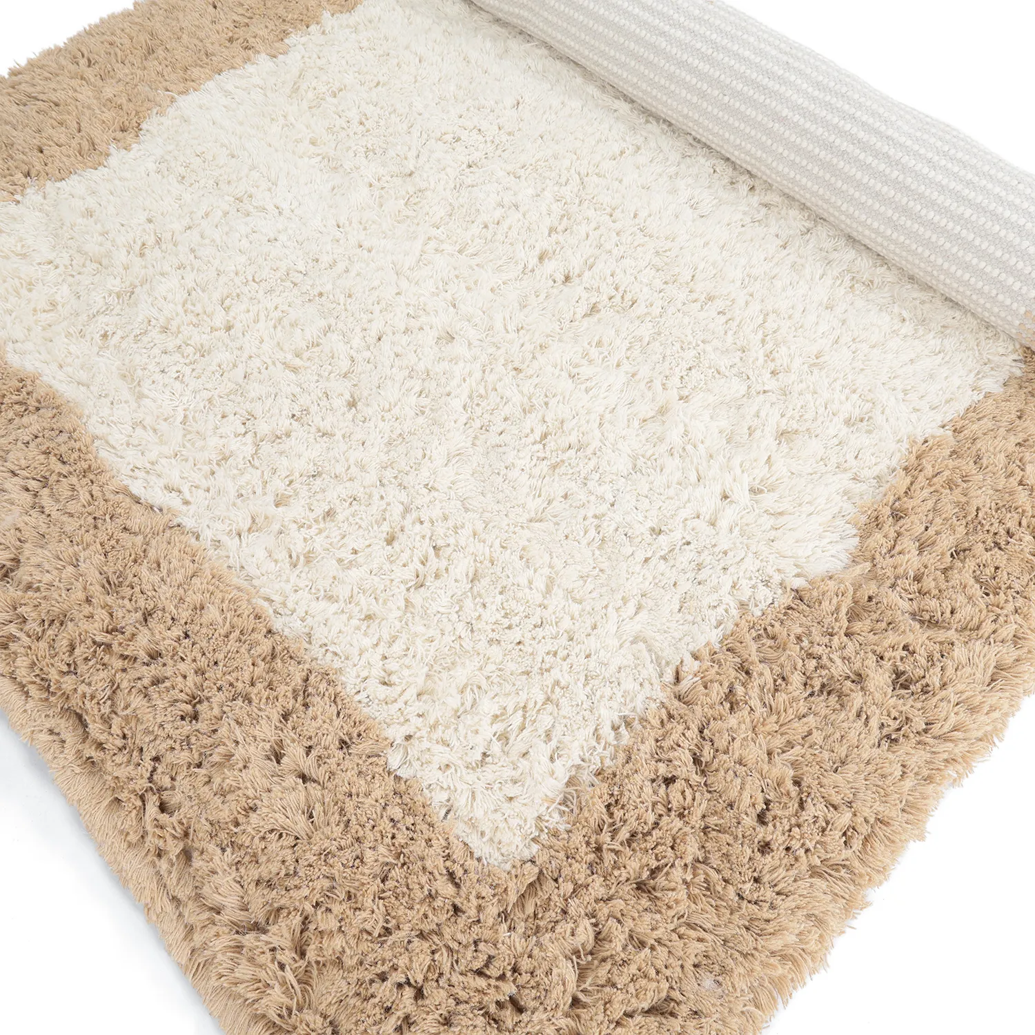 Wollteppich - Khenifra Handknot Wool Premium (creme/beige)