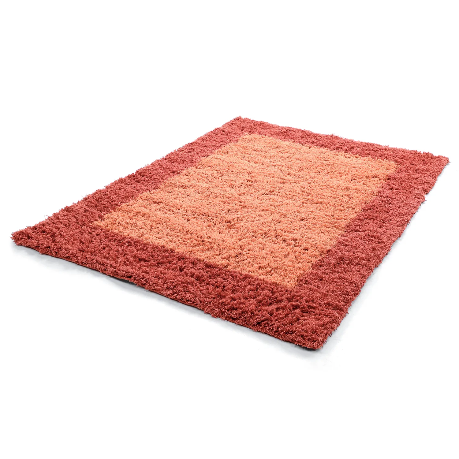 Wollteppich - Khenifra Handknot Wool Premium (orange/rot)