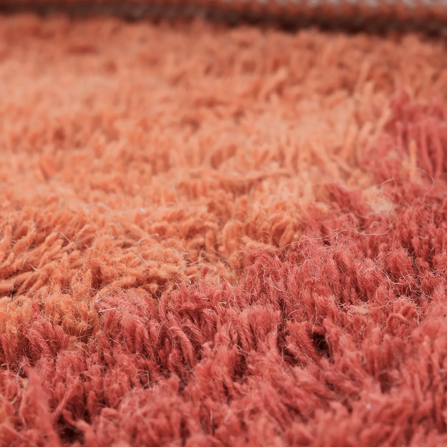 Wollteppich - Khenifra Handknot Wool Premium (orange/rot)
