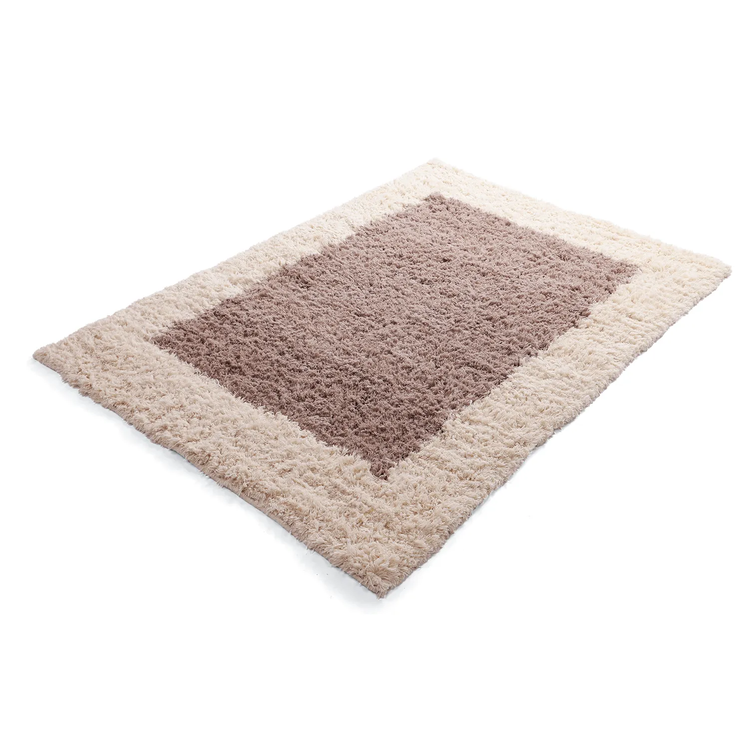 Wollteppich - Khenifra Handknot Wool Premium (taupe/creme)