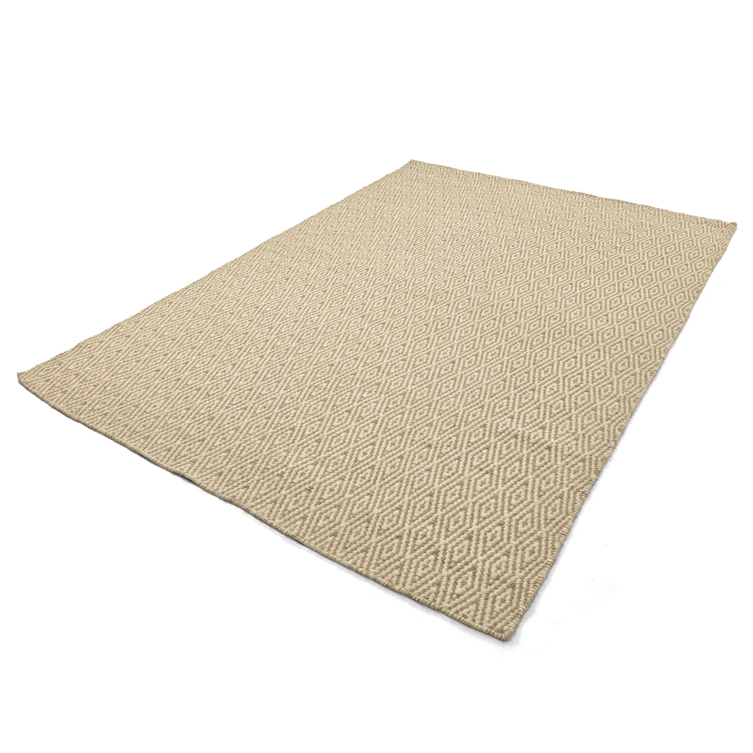Wollteppich - Monastir (beige/weiß)