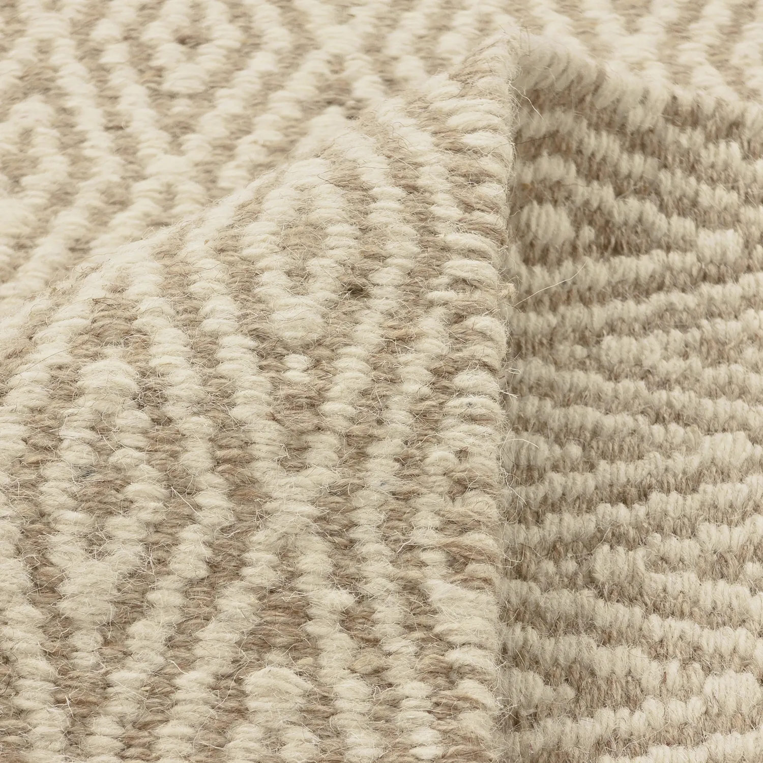 Wollteppich - Monastir (beige/weiß)