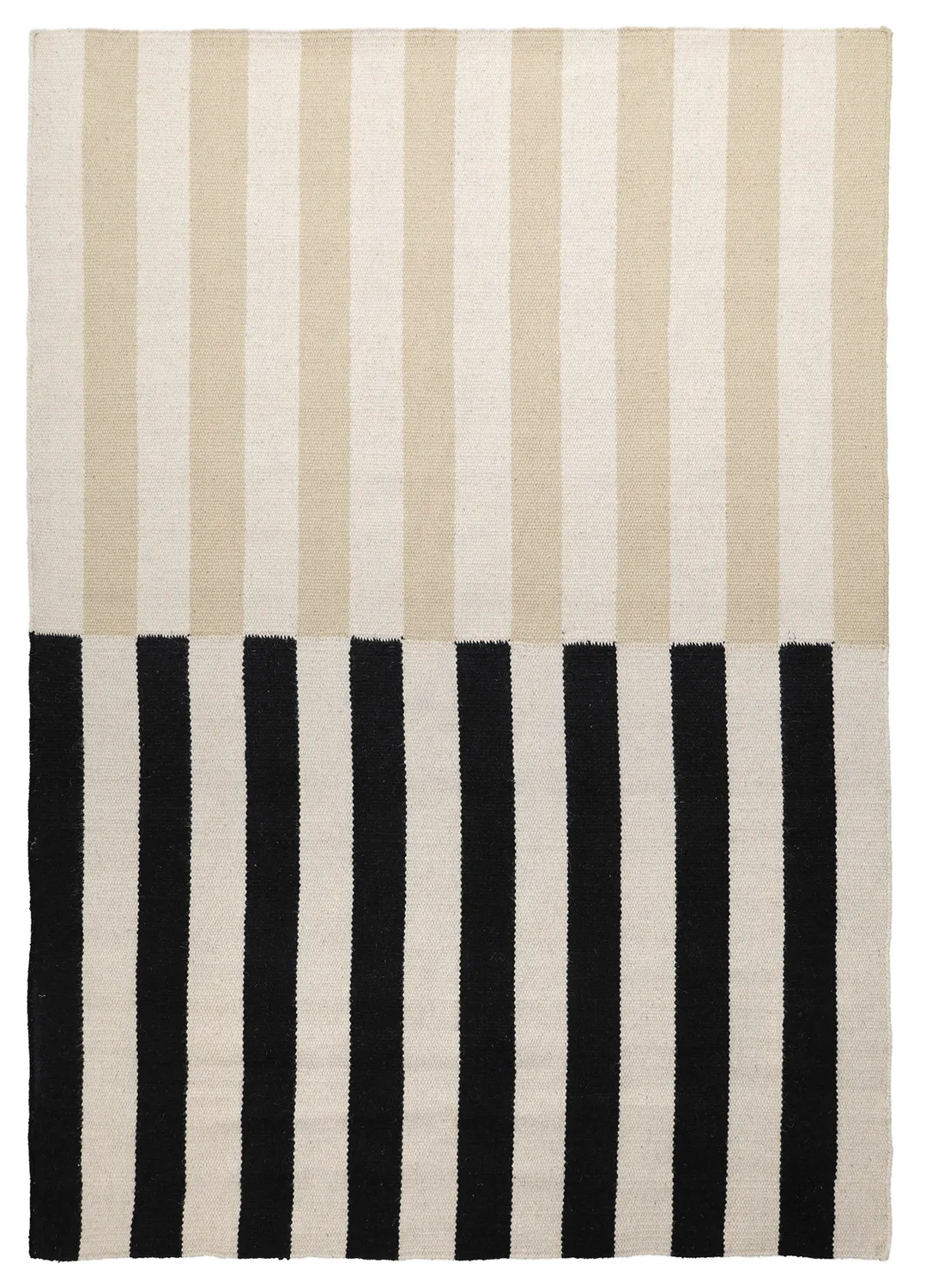 Wollteppich - Peniche (creme/beige)