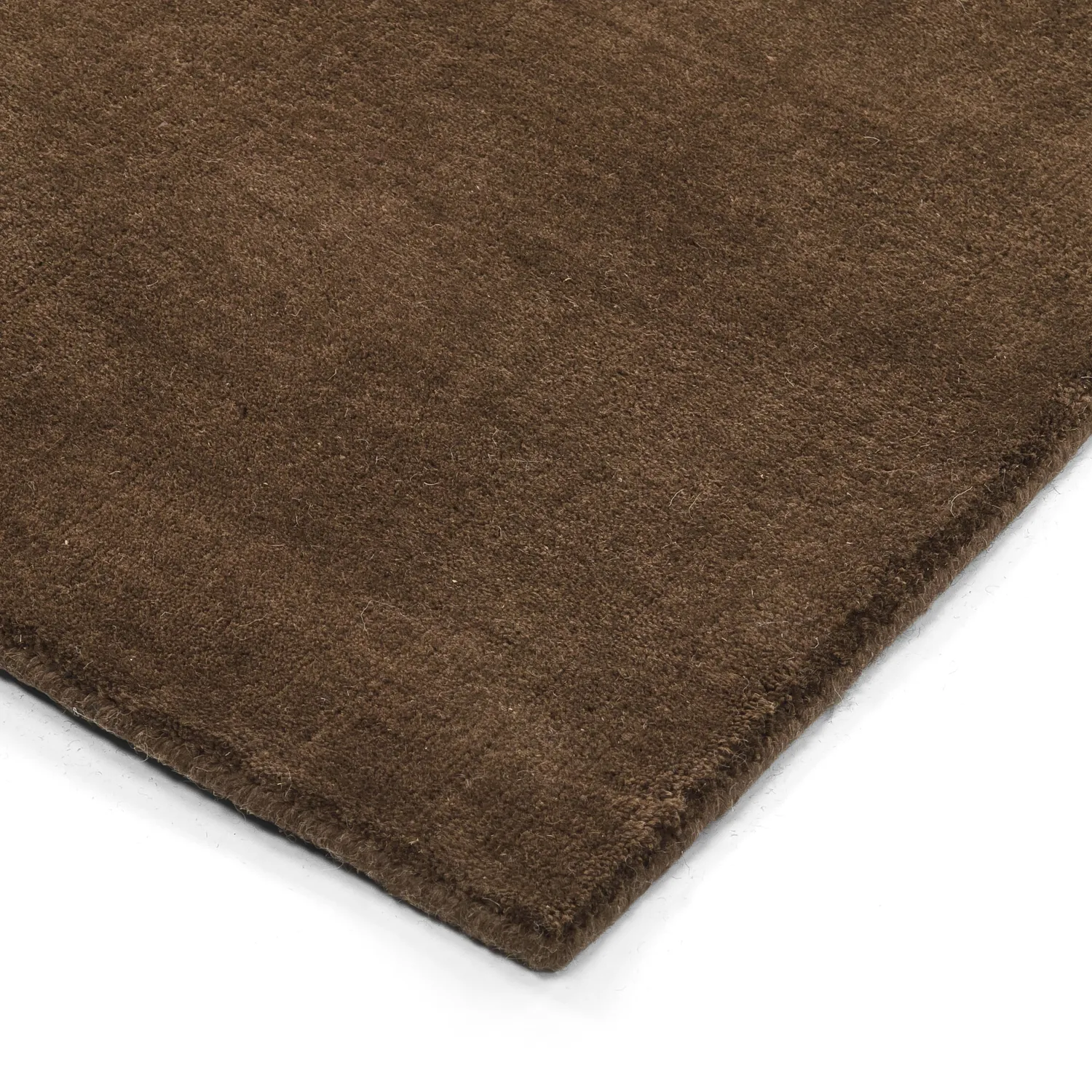 Wollteppich - Rozel Handloom Wool Premium (braun)