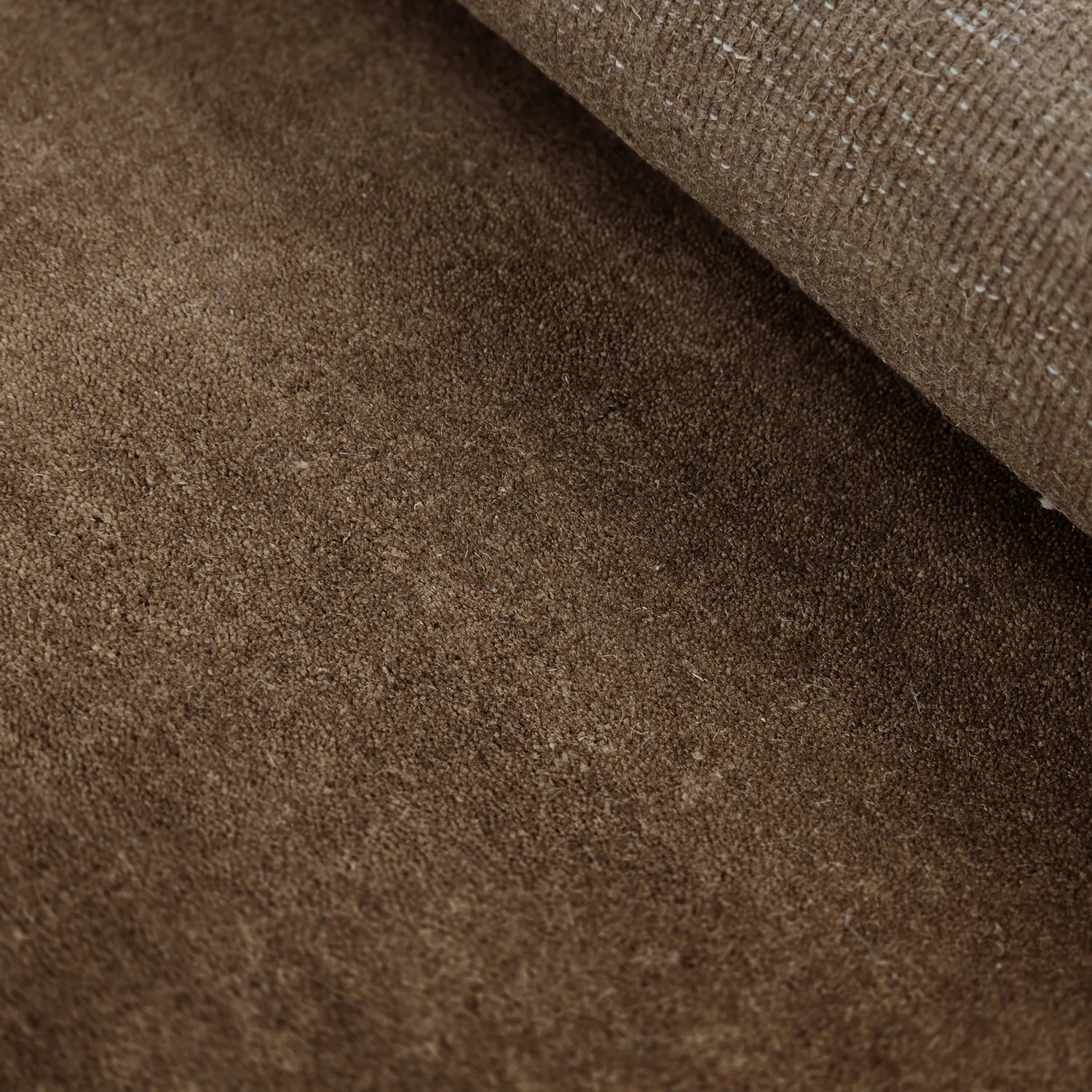 Wollteppich - Rozel Handloom Wool Premium (braun)
