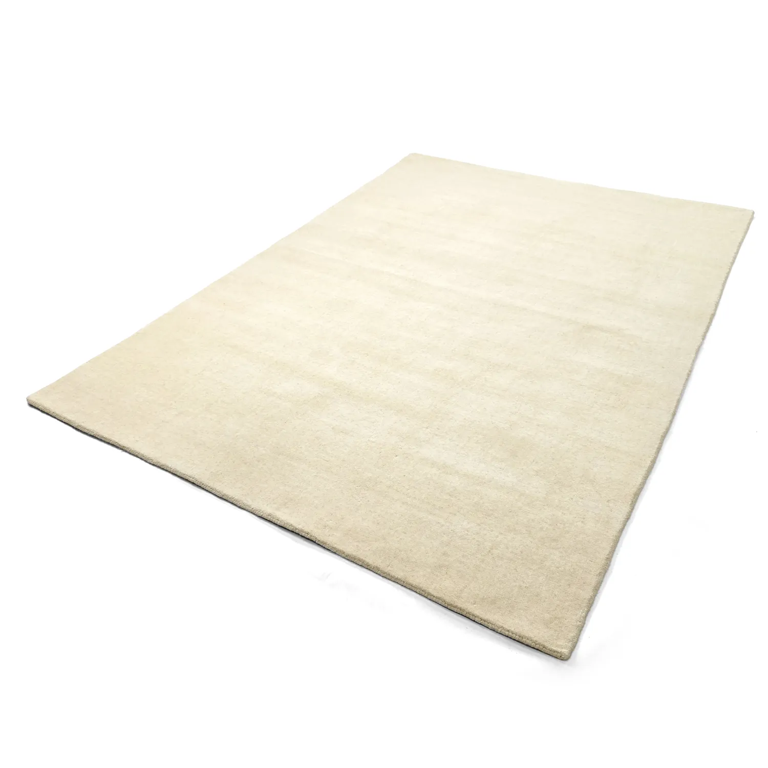Wollteppich - Rozel Handloom Wool Premium (creme)