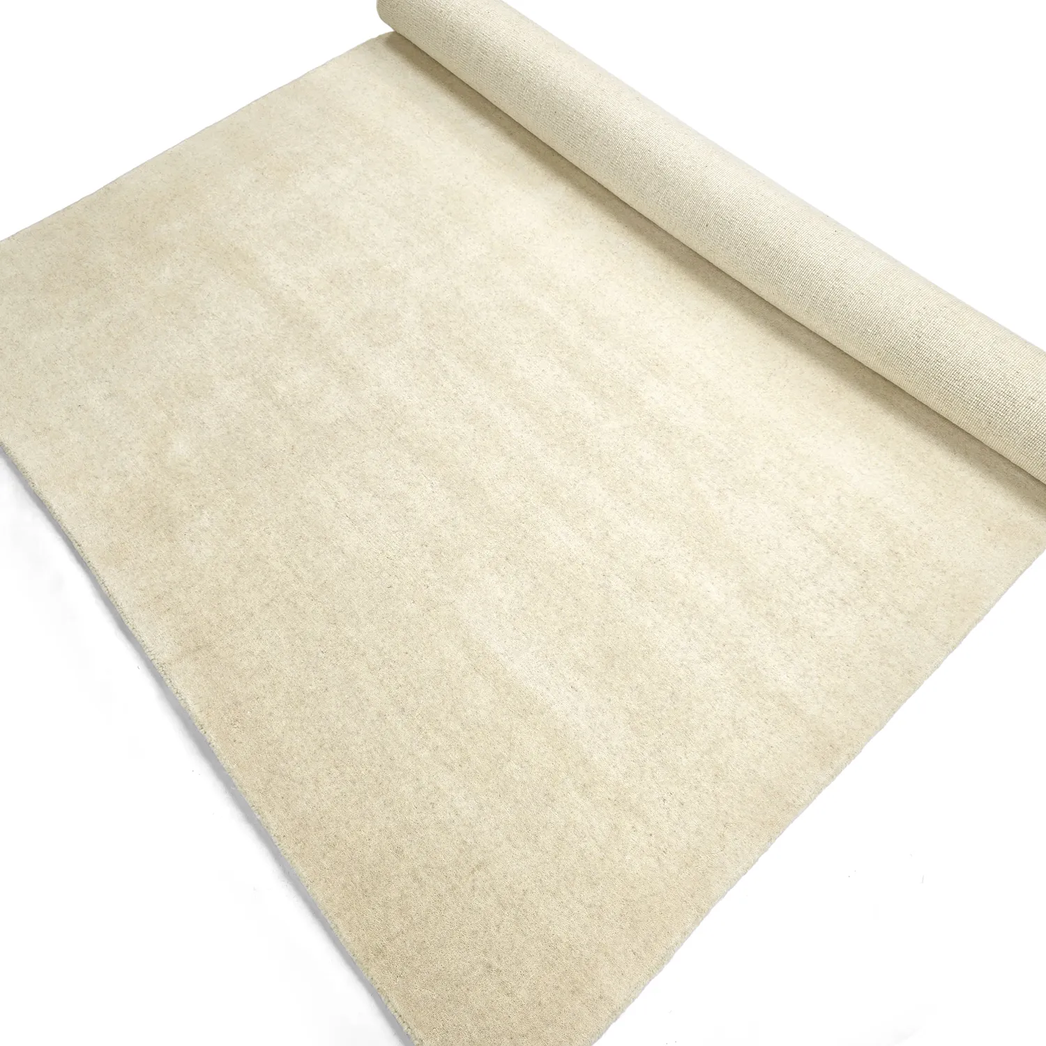 Wollteppich - Rozel Handloom Wool Premium (creme)