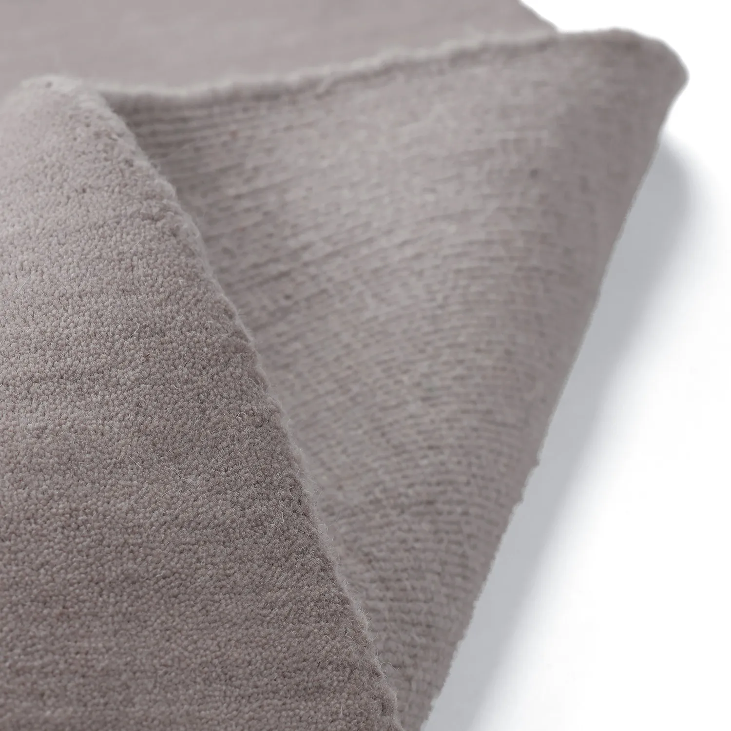 Wollteppich - Rozel Handloom Wool Premium (helltaupe)