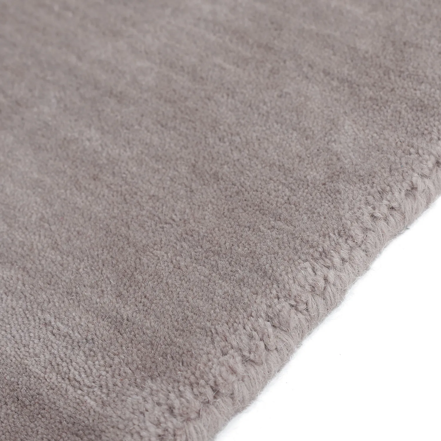 Wollteppich - Rozel Handloom Wool Premium (helltaupe)