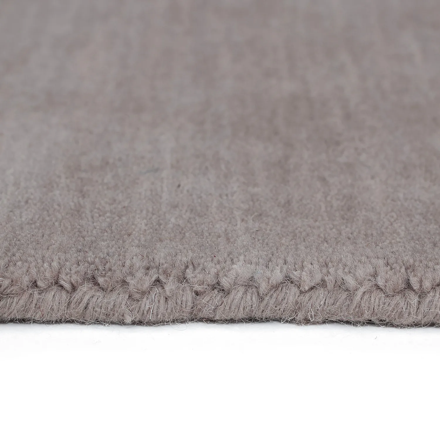 Wollteppich - Rozel Handloom Wool Premium (helltaupe)