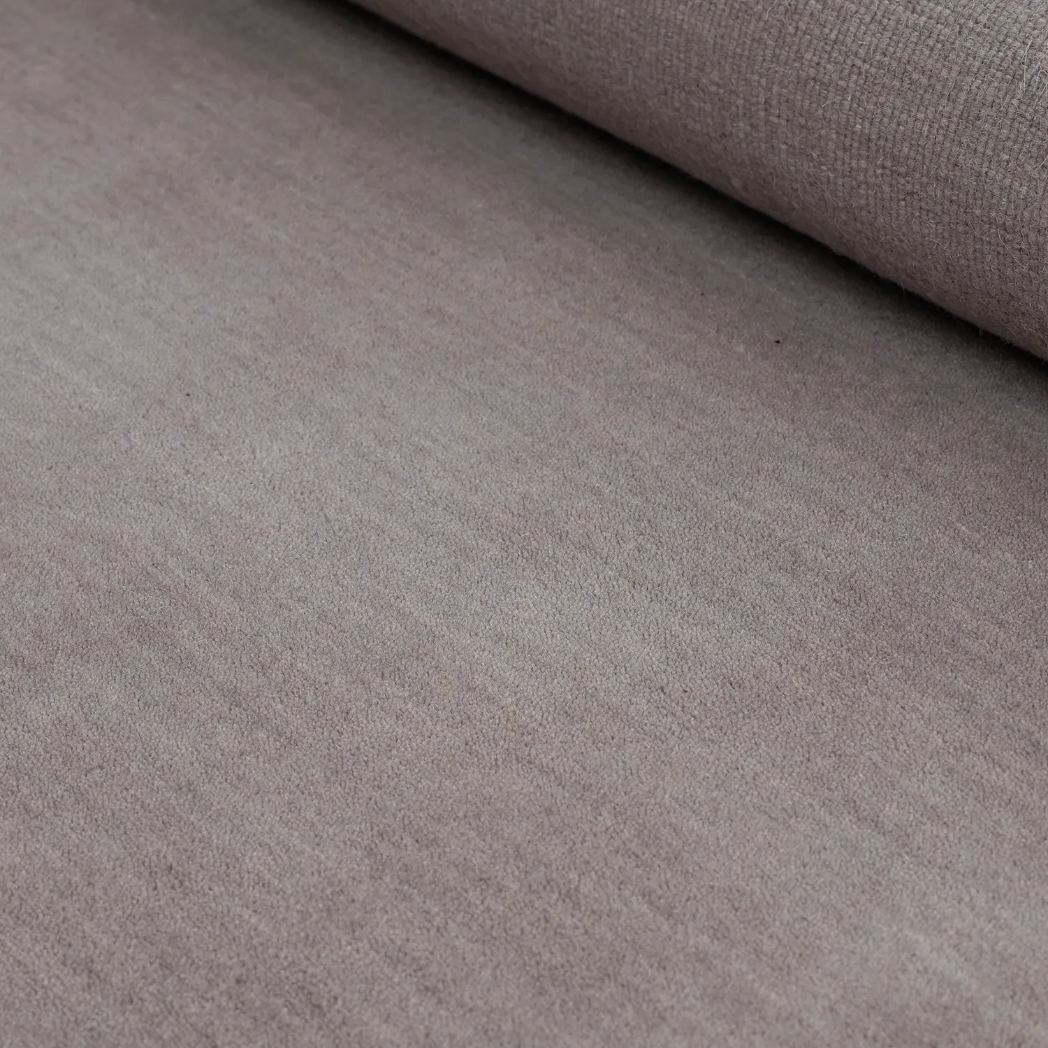 Wollteppich - Rozel Handloom Wool Premium (helltaupe)