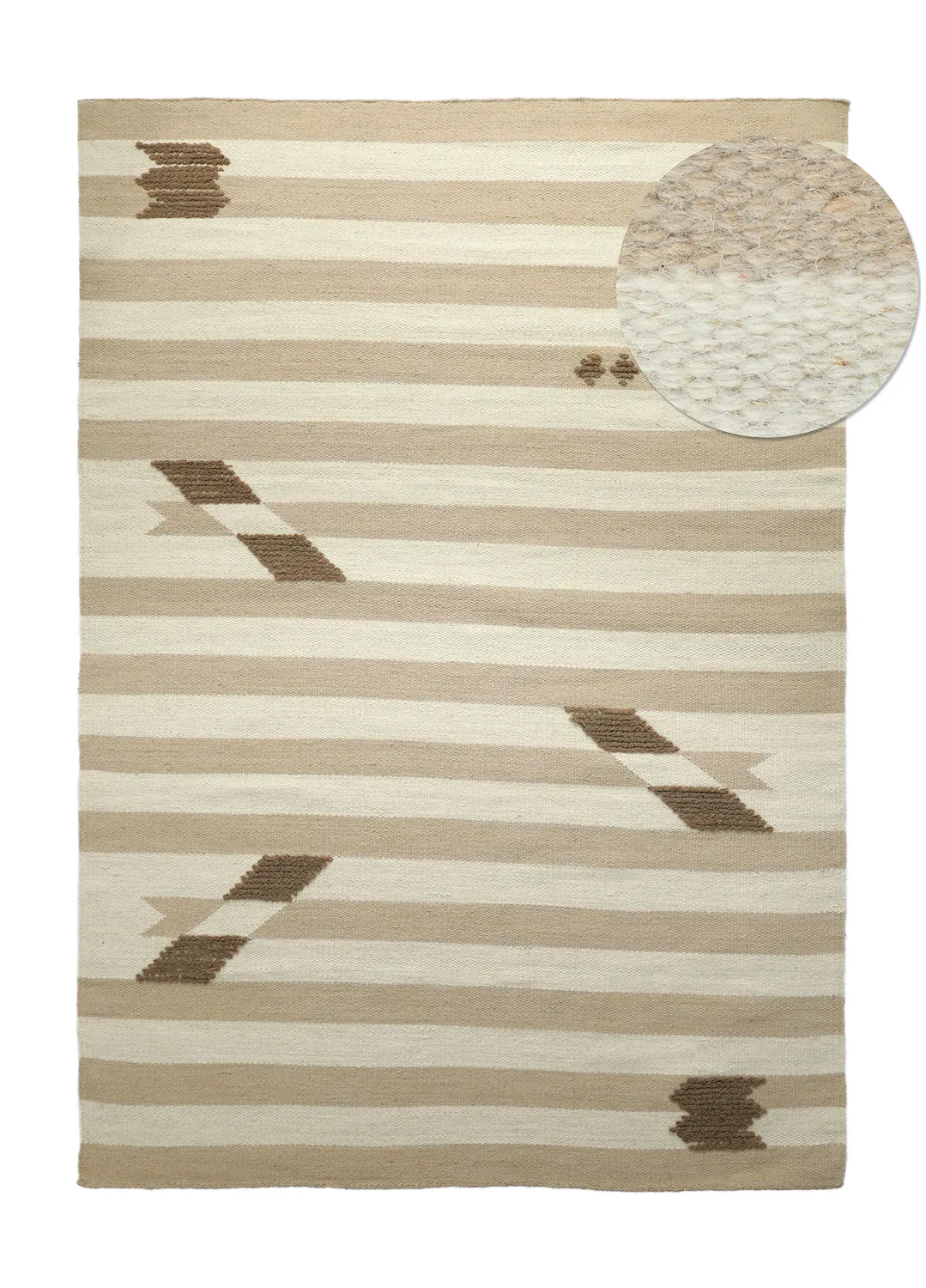 Wollteppich - Serpa (creme)