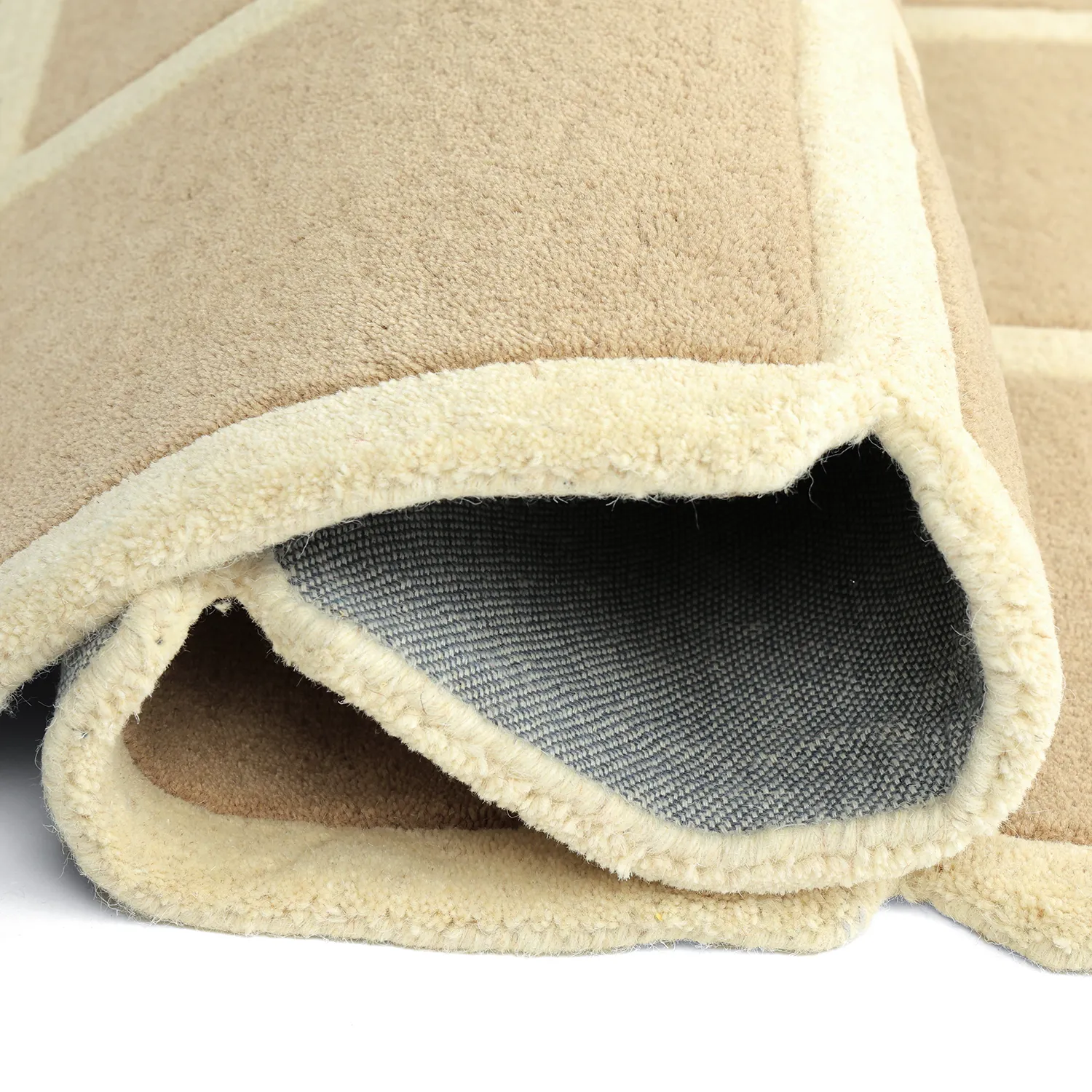 Wollteppich - Syl Hand Tufted Wool Premium (beige/creme)
