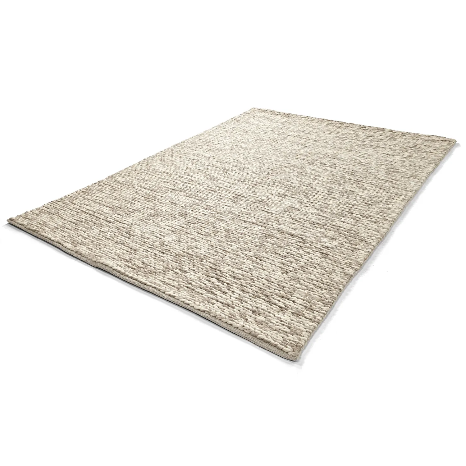 Wollteppich - Talvia Braided Wool (natur)