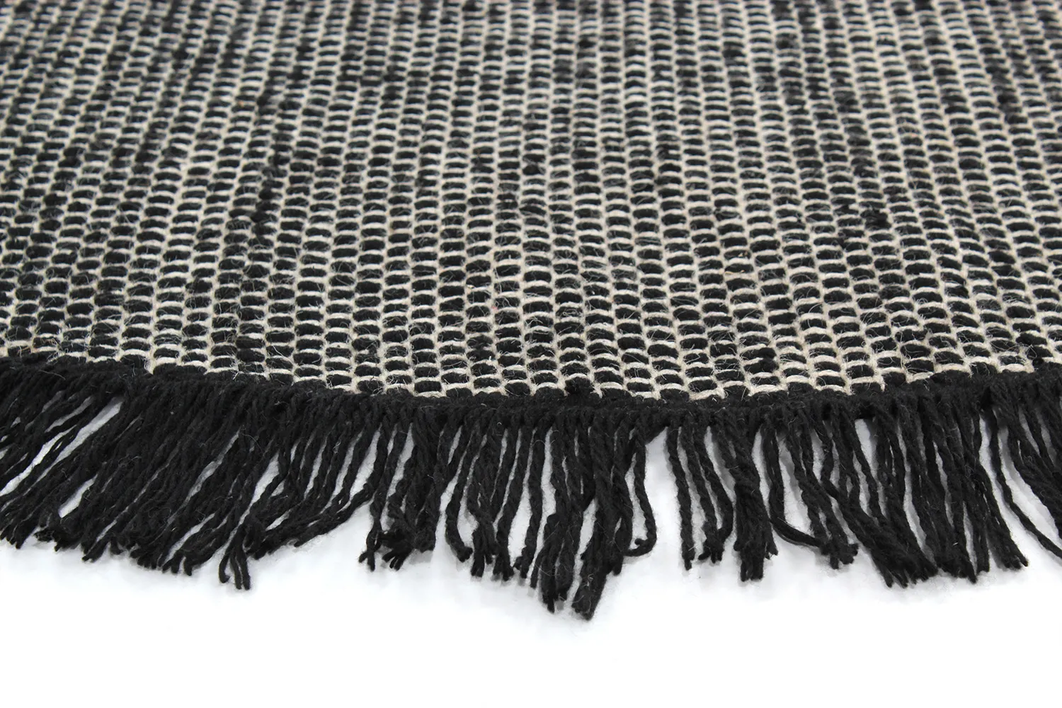 Runde Teppiche - Pike (schwarz)