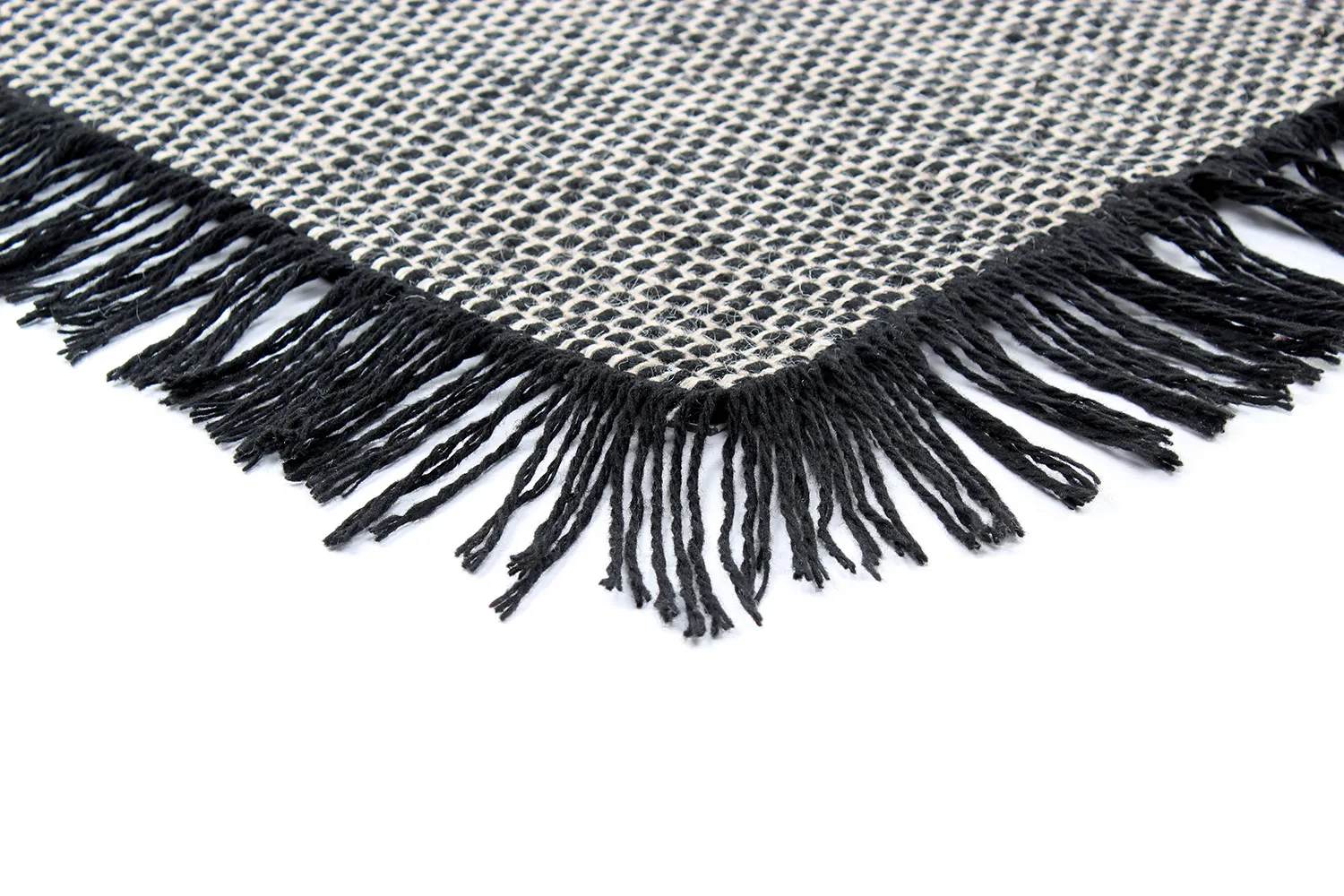 Wollteppich - Pike (schwarz)