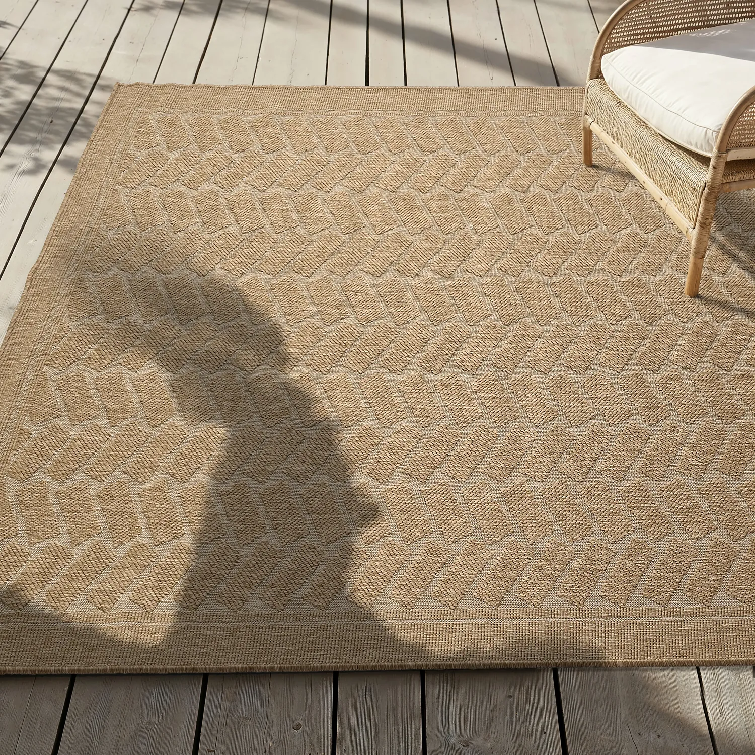 Teppich für innen und außen - Aria (jute)