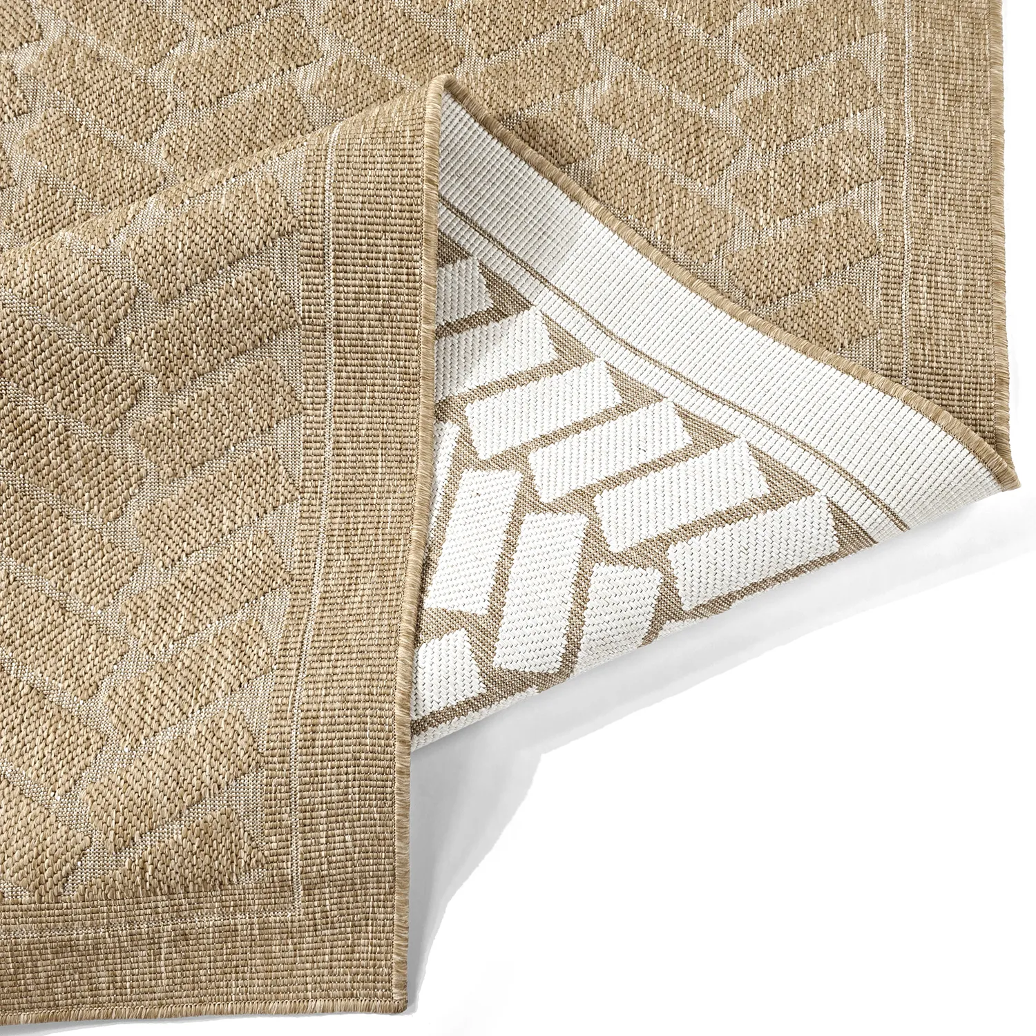 Teppich für innen und außen - Aria (jute)