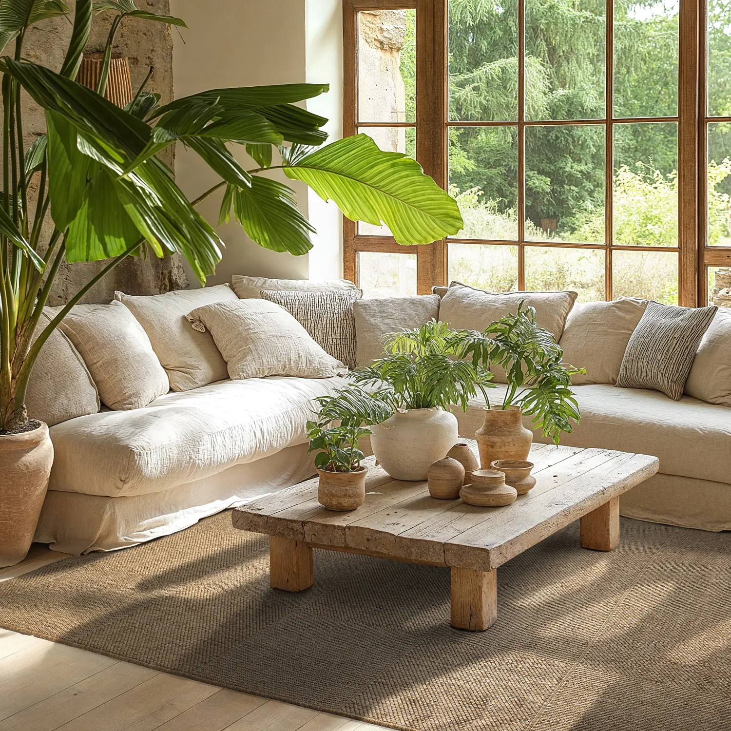 Teppich für innen und außen - Ava (jute)