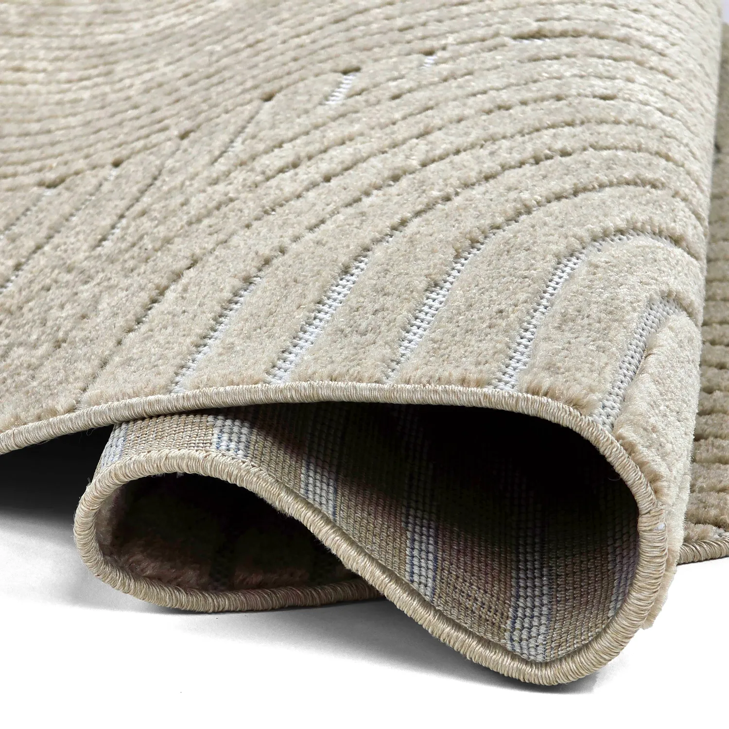 Rund Teppich - Indoor/Outdoor Devon (beige)