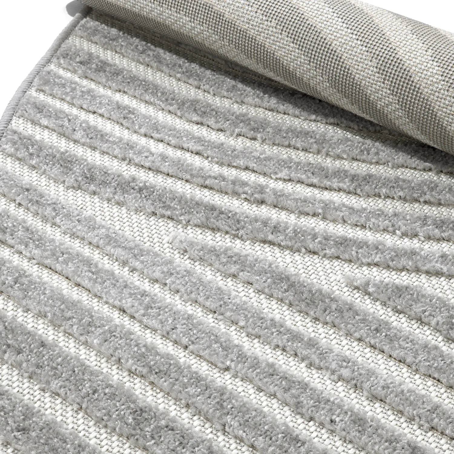 Rund Teppich - Indoor/Outdoor Devon (grau)