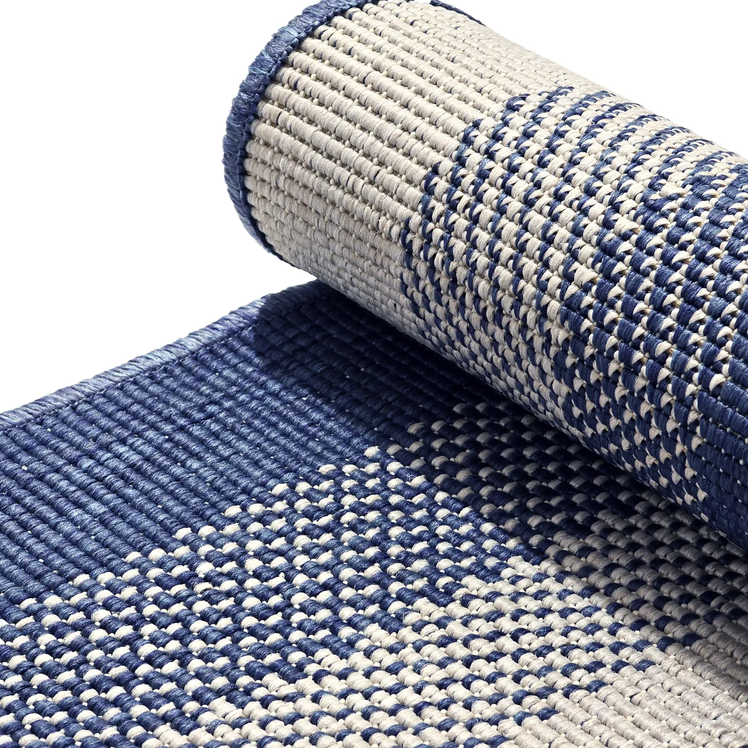 Teppich für innen und außen - Mason (blau)