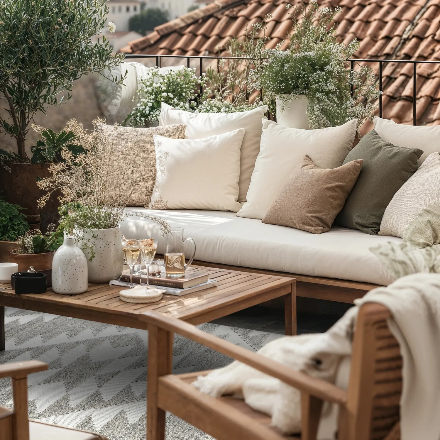Shaggy Indoor/Outdoor - Patton (grau)